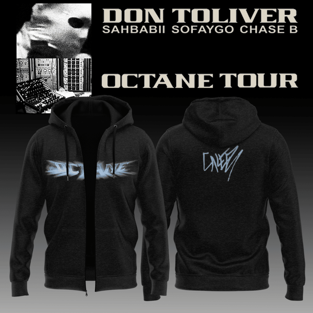 Don Toliver Octane Tour Signature Zip Hoodie Don Toliver Concert Outfits Gifts For Boyfriend - Merchluma