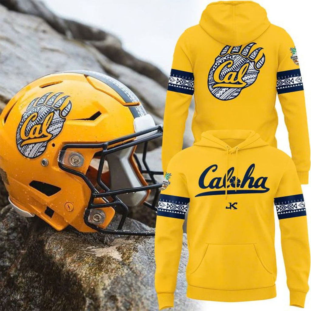 California Golden Bears Merch Joe Roth Uniforms Cal Football Yellow Hoodie Joe Roth Fans Gifts - Merchluma