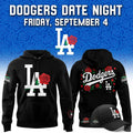 Los Angeles Dodgers Merch X Date Night Hoodi Dodgers Game Day Outfits Gifts For Him - Merchluma