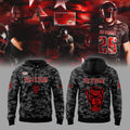Personalized NC State Wolfpack 2026 New Uniform x Military Camo Hoodie Wolfpack Football Apparel - Merchluma