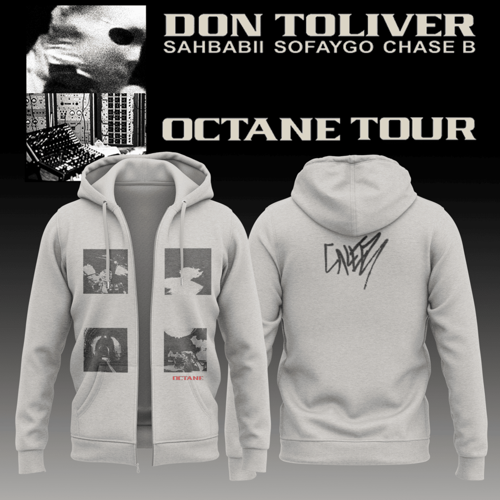 Don Toliver Octane Tour Signature Zip Hoodie Concert Clothes Gifts For Don Toliver Fans - Merchluma