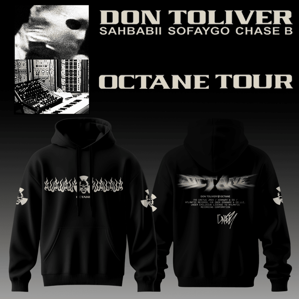 Don Toliver Octane Tour Signed Hoodie Rock Concert Clothing Ideas Don Toliver Fans Gifts - Merchluma