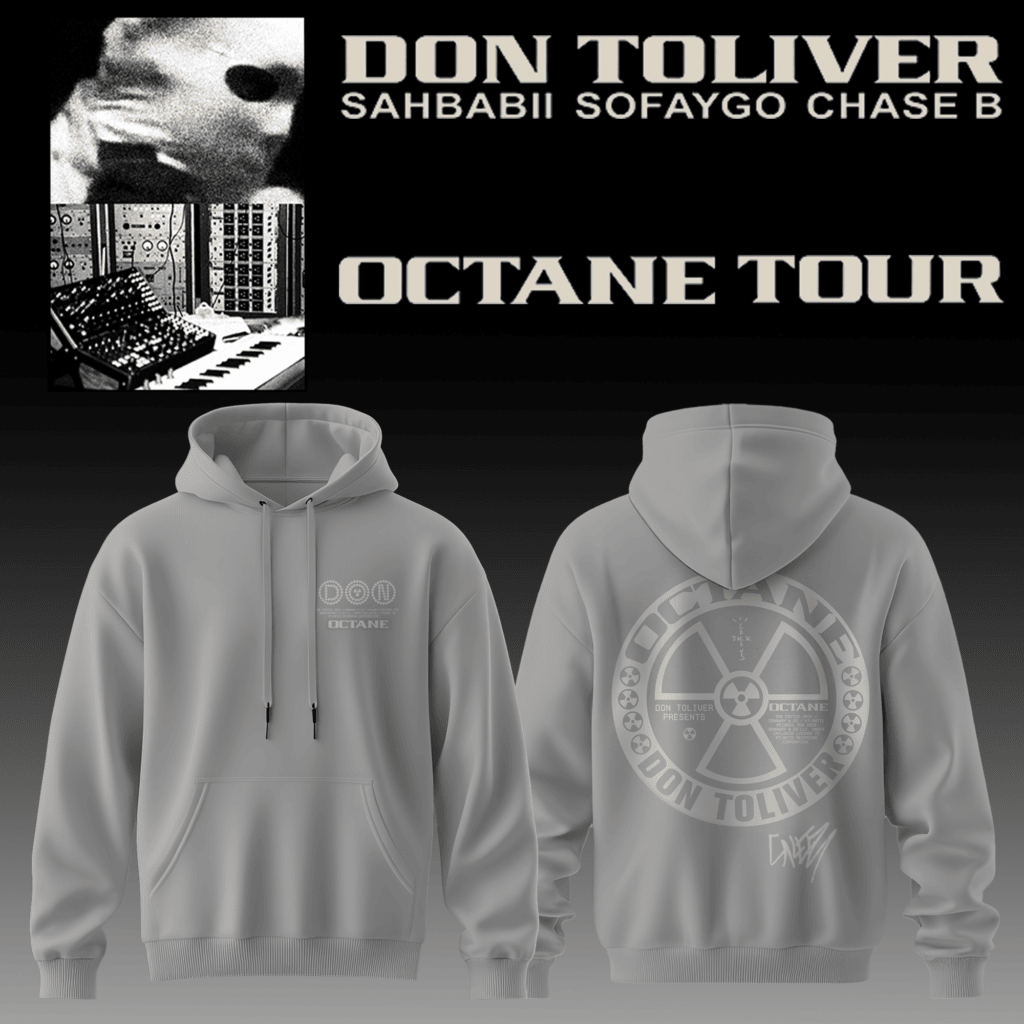 Don Toliver Octane Tour Signed Hoodie Don Toliver Tour Merch Apparel Gifts For Hip Hop Lovers - Merchluma