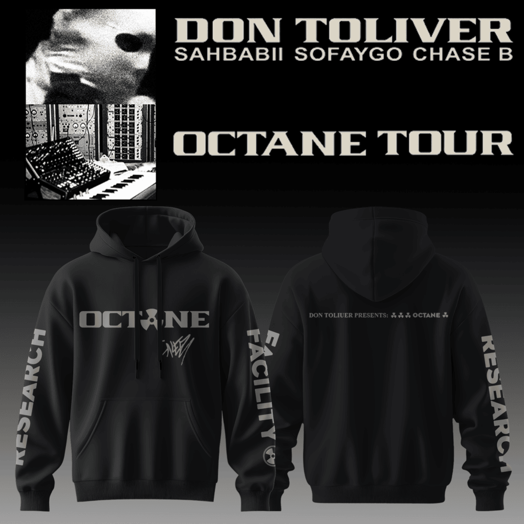 Don Toliver Octane Tour Signed Hoodie Don Toliver Tour Merch Gifts For Music Lovers - Merchluma