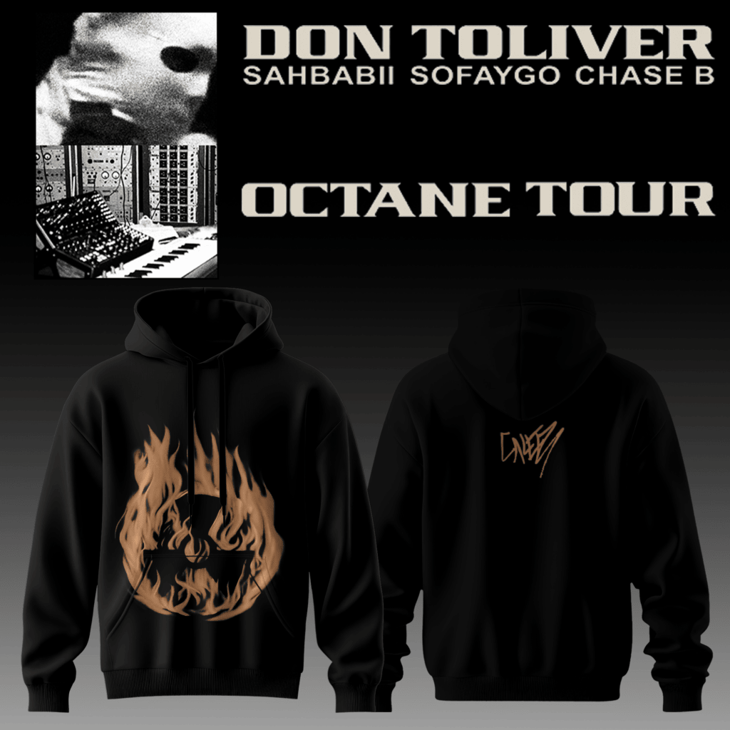 Don Toliver Octane Tour Signed Hoodie Don Toliver Tour Outfits Hip Hop Lovers Gifts - Merchluma