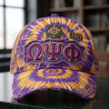 Personalized Omega Psi Phi Purple And Gold Hat Fraternity Inc Cap Gifts For Husband - Merchluma