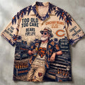 Chicago Bears Da Bears Tropical Hawaiian Shirt Chicago Bears Merch Aloha Shirts Fans Gifts - Merchluma