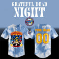 Custom Jersey Shore BlueClaws Merch X Grateful Dead Night In ShoreTown Baseball Jersey - Merchluma