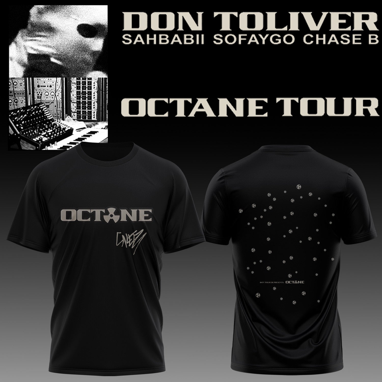 Don Toliver Octane Tour Merch Signature Shirt Don Toliver Tour Clothes Gifts For Fans - Merchluma