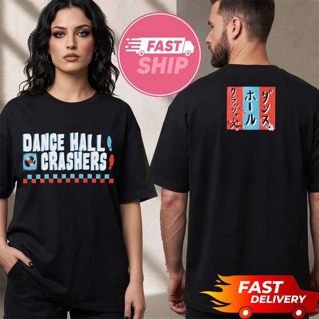 Dance Hall Crashers x Air Jam 2026 Checkerboard T-Shirt Dance Hall Crashers Merch Fans Gifts - Merchluma