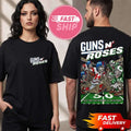 Guns N Roses East Rutherford 2026 T-Shirt Guns N Roses Merch Gifts For Music Lovers - Merchluma