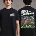 Guns N Roses East Rutherford NJ 2026 Event T-Shirt Guns N Roses Merch Rock Fan Gifts - Merchluma