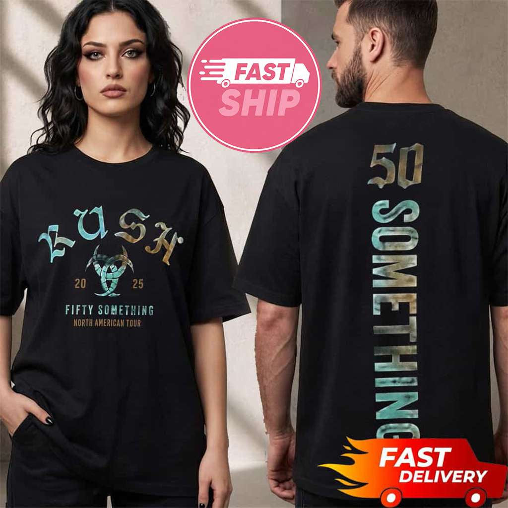 Rush Band Toronto Ontario 2026 Fifty Something North American Tour Shirt Rush Band Merch - Merchluma