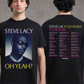 Steve Lacy Oh Yeah Tour 2026 Schedule Dates T-Shirt Steve Lacy Merch Christmas Gifts For Guys - Merchluma