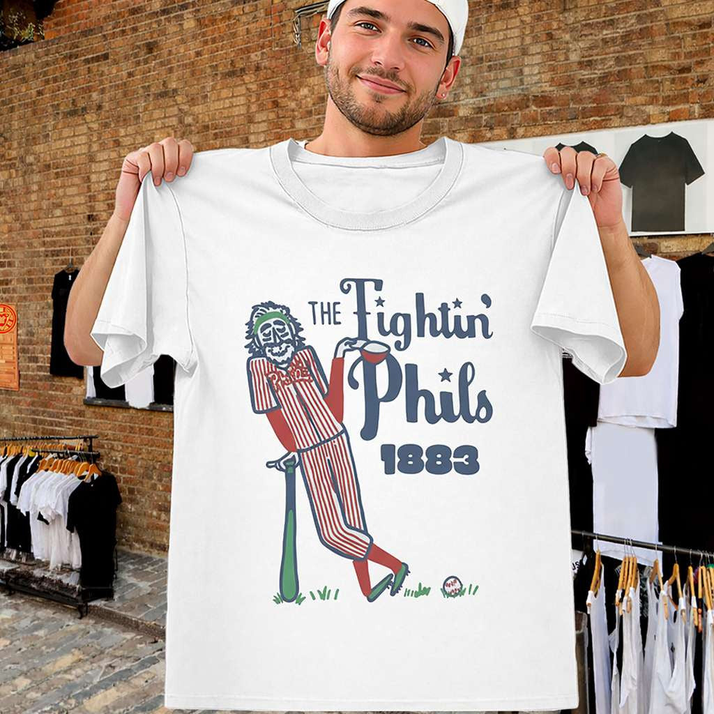 The Fightin Phils 1883 Philadelphia Phillies Baseball Shirt Phillies Merch Gifts For Fans - Merchluma