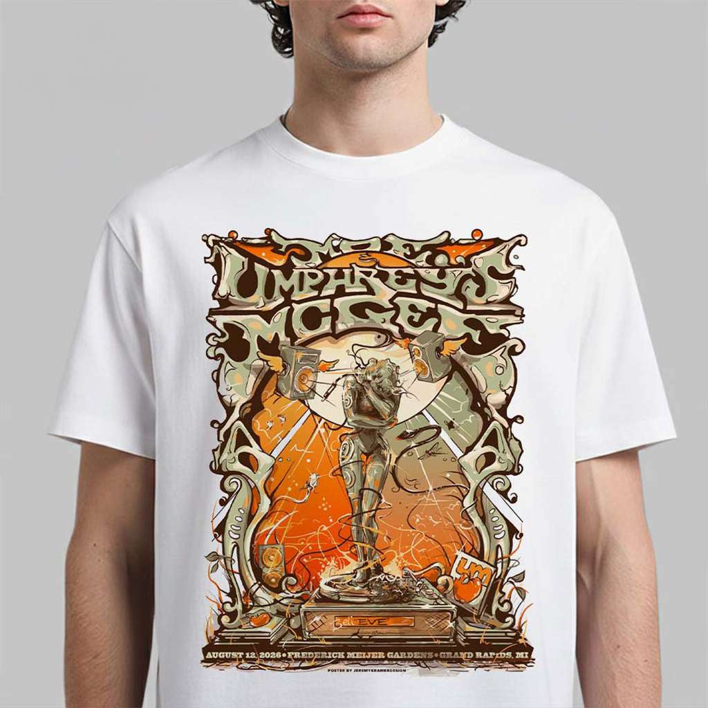 Umphrey's McGee Grand Rapids MI 2026 Event T-Shirt Umphrey's McGee Merch Rock Fan Gifts - Merchluma