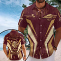 Indian Motorcycle 125th Anniversary Hawaiian Shirt Motorbike Riders Clothing Gift For Him - Merchluma