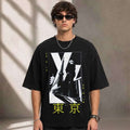 MGK Machine Gun Kelly Tokyo Manga Tee Pop Up Store Harajuku Universal Music Store Unisex T Shirt - Merchluma