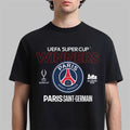 PSG Paris Saint-Germain 2026 UEFA SuperCup Winners T-Shirt PSG Paris Saint-Germain Merch - Merchluma