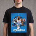 Russell Westbrook OKC Thunder Retirement Thank You For Everything T-Shirt Russell Westbrook Merch - Merchluma