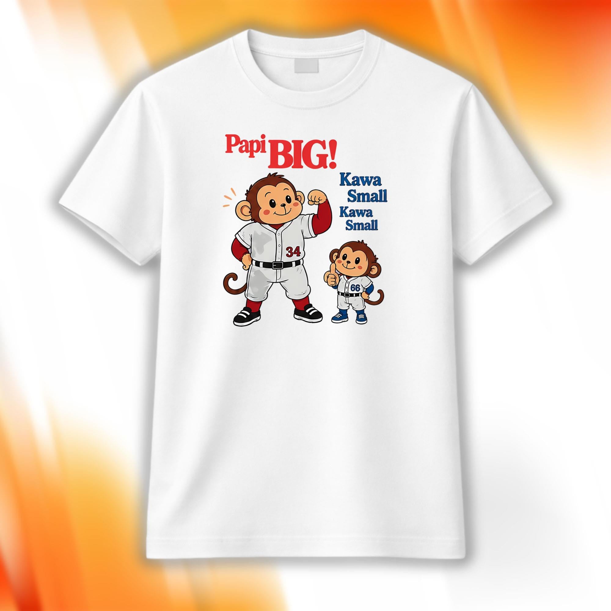 Munenori Kawasaki Papi Big Kawa Small Shirt Playful Tee Gift Ideas For Baseball Fans - Merchluma