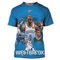 Russell Westbrook OKC Thunder Retirement Thank You For Everything Shirt OKC Merch Fan Gifts - Merchluma