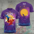 D23 The Ultimate Fan Event 2026 T-Shirt Magical Fantasy Mickey Shirt Gift For Family Vacation - Merchluma