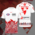 Sydney Swans FC 2026 Indigenous Guernsey T-Shirt AFL Sydney Swans Merch Fan Gifts - Merchluma