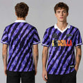 Godzilla 84 Team Purple Soccer Jersey Godzilla Merch Gifts For Movie Fans - Merchluma