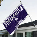 Fremantle Dockers We Are The Freo Dockers Flag Outdoor Indoor Decor Fremantle Dockers Merch - Merchluma