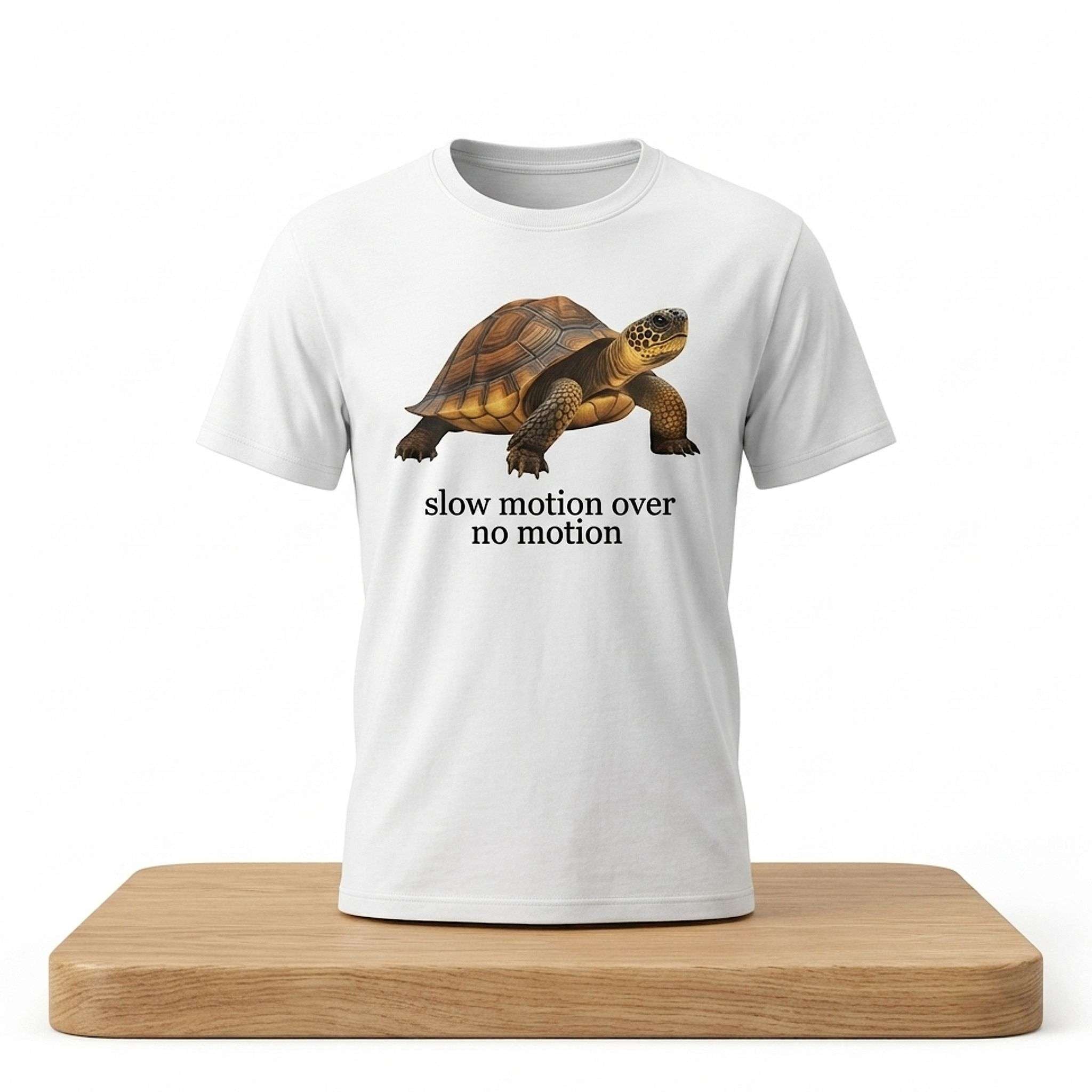 Caleb Williams Turtle Slow Motion Over No Motion Shirt Chicago Bears Merch Gifts For Fans - Merchluma