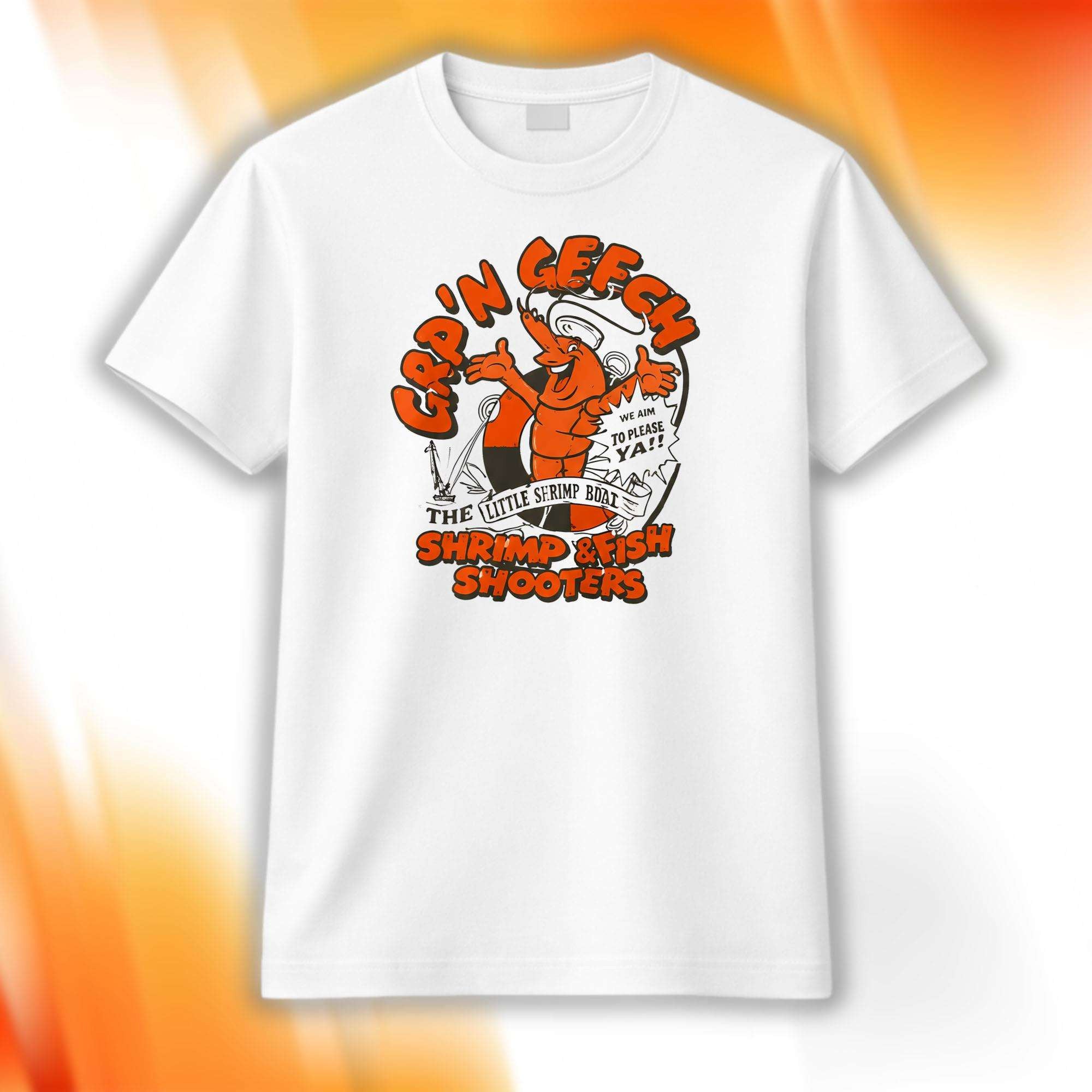 Cap'n Getch Shrimp And Fish Shooters Shirt Birthday Gift For Husband - Merchluma