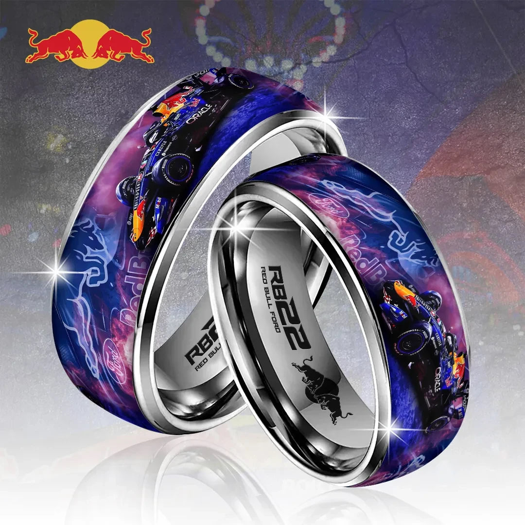 Red Bull Racing 2026 Alloy Ring RB22 Merch Present For Formula 1 Lovers - Merchluma
