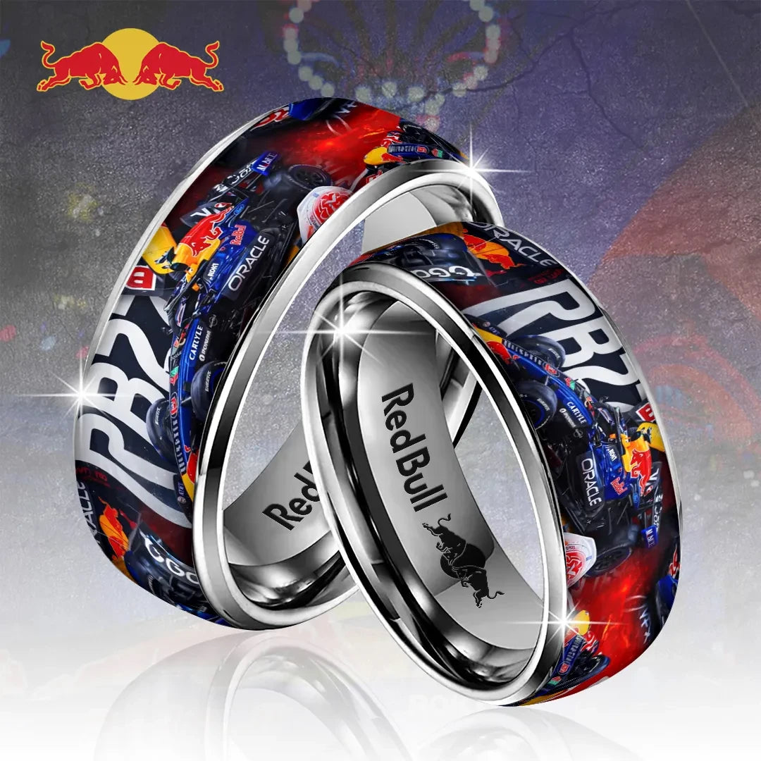 Red Bull Racing 2026 Alloy Ring Formula One Fan Gifts For Brothers - Merchluma
