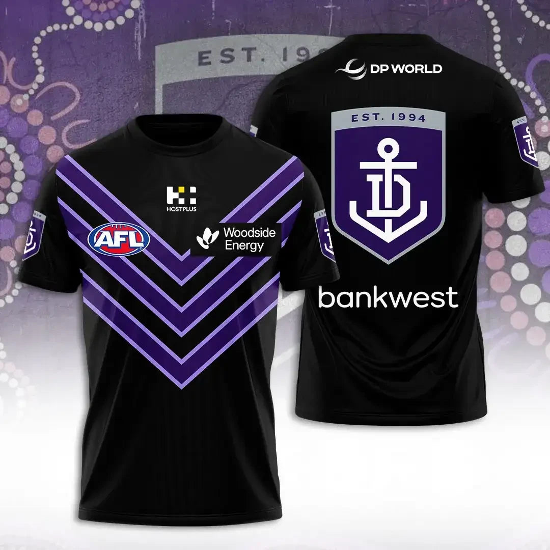 Fremantle Dockers T-Shirt Fremantle Football Club Merch Presents For Football Fans - Merchluma