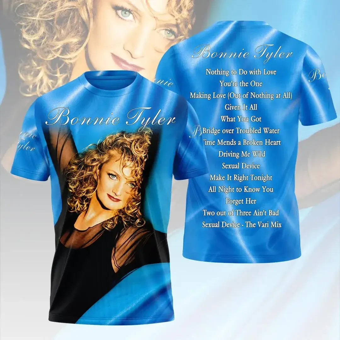 Bonnie Tyler Nothing To Do With Love T-Shirt Bonnie Tyler Merch Best Gifts For Music Lovers - Merchluma