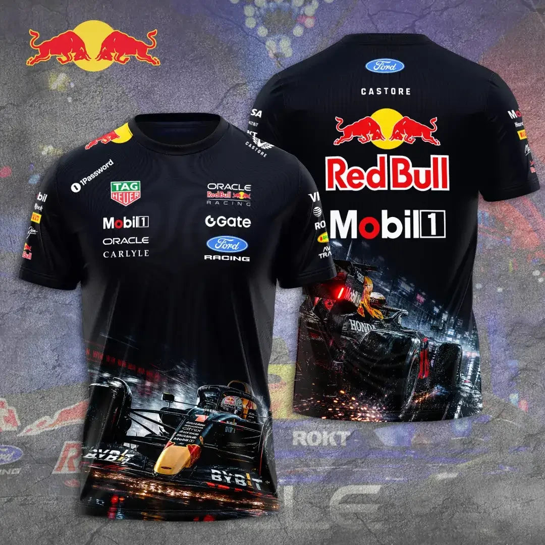 Red Bull Racing 2026 T-Shirt F1 Team Merch Best Gifts For Racing Lovers - Merchluma