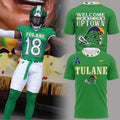 Tulane Green Wave Merch Welcome To Uptown Shirt Gift Ideas For Football Lovers - Merchluma