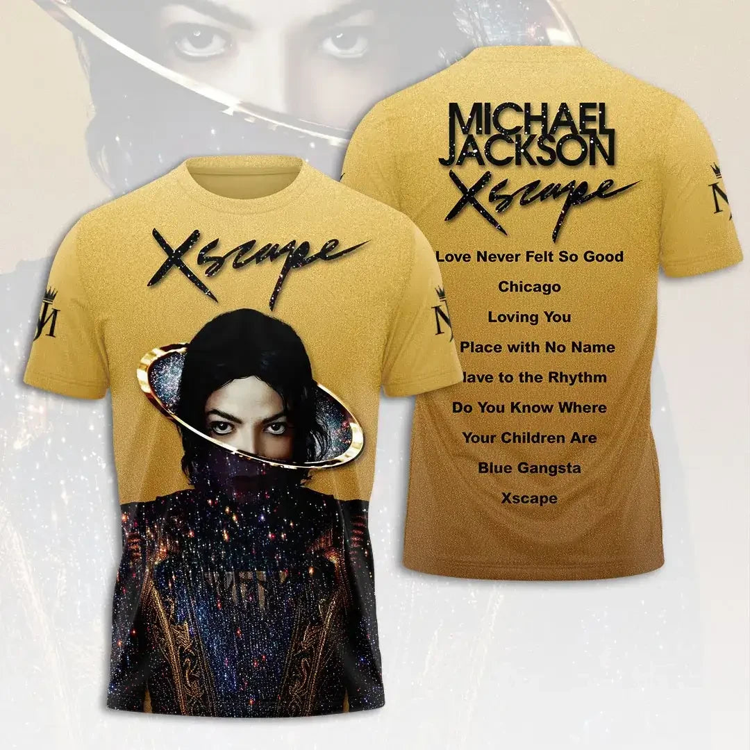 Michael Jackson Merch 2026 Xscape T-Shirt Best Gifts For Music Lovers - Merchluma