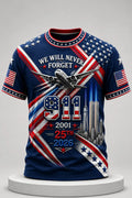 We Will Never Forget 9 11 25th Anniversary Shirt 2026 Patriotic Day Clothing Gift Ideas - Merchluma