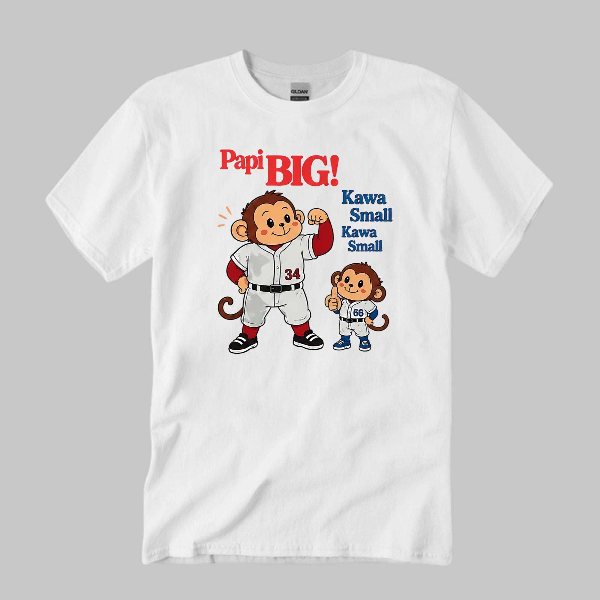 Munenori Kawasaki Papi Big Kawa Small Shirt Munenori Kawasaki Merch Gifts For Baseball Lovers - Merchluma