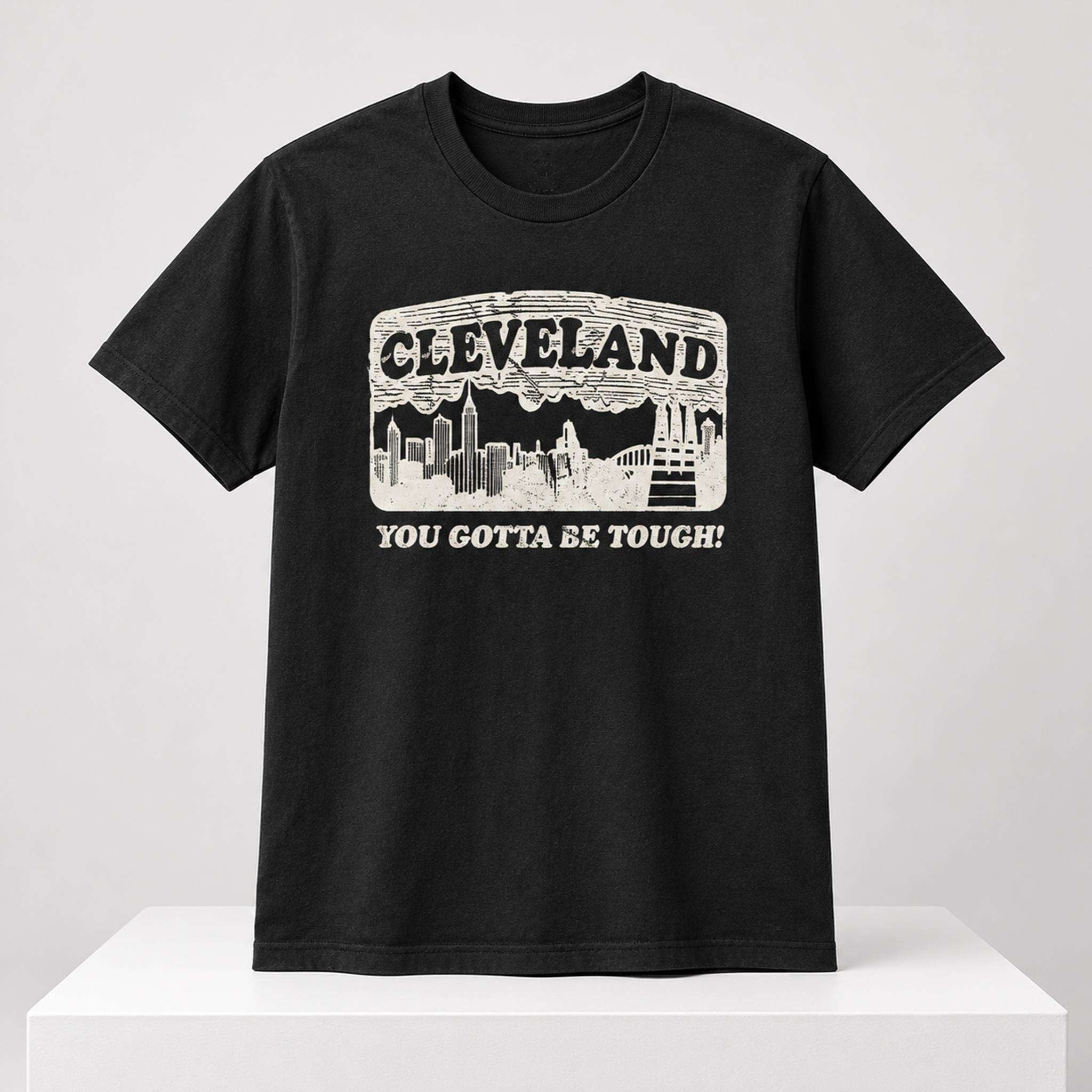 Jenn Marrara Cleveland You Gotta Be Tough Shirt Best Gifts For Boyfriend - Merchluma