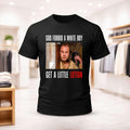 Ted Levine God Forbid A White Boy Get A Little Lotion Shirt Ted Levine Merch Dad Gifts - Merchluma