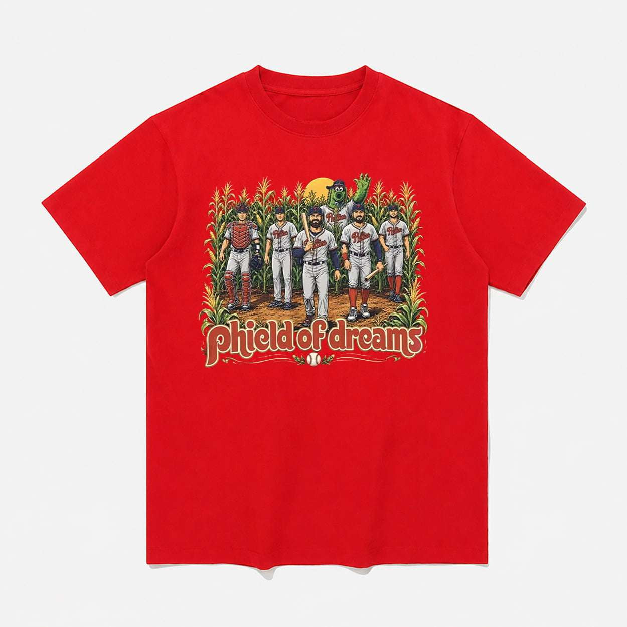 Phillies Phield of Dreams Shirt Philadelphia Phillies Merch Cool Gifts For Baseball Lovers - Merchluma