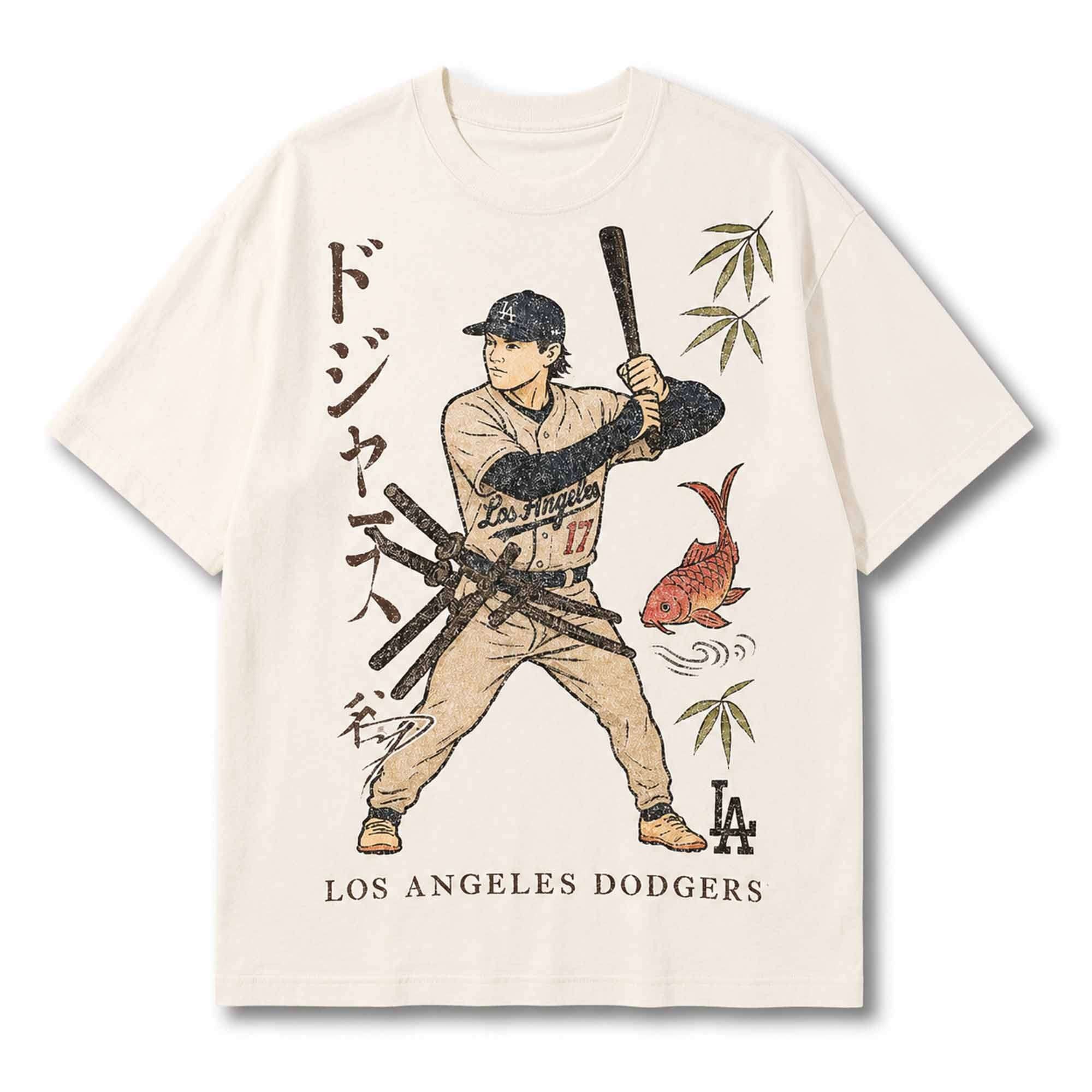 Shohei Ohtani Samurai LA Dodgers Graphic Shirt Shohei Ohtani Merch Gifts For Baseball Fans - Merchluma