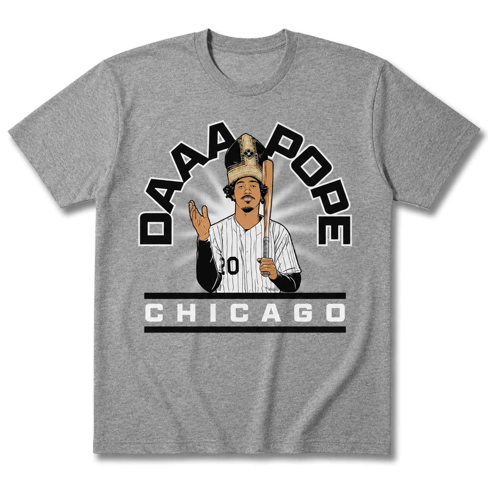 Daaa Pope Chicago South Side Baseball Shirt Chicago White Sox Merch Gifts For Baseball Fans - Merchluma