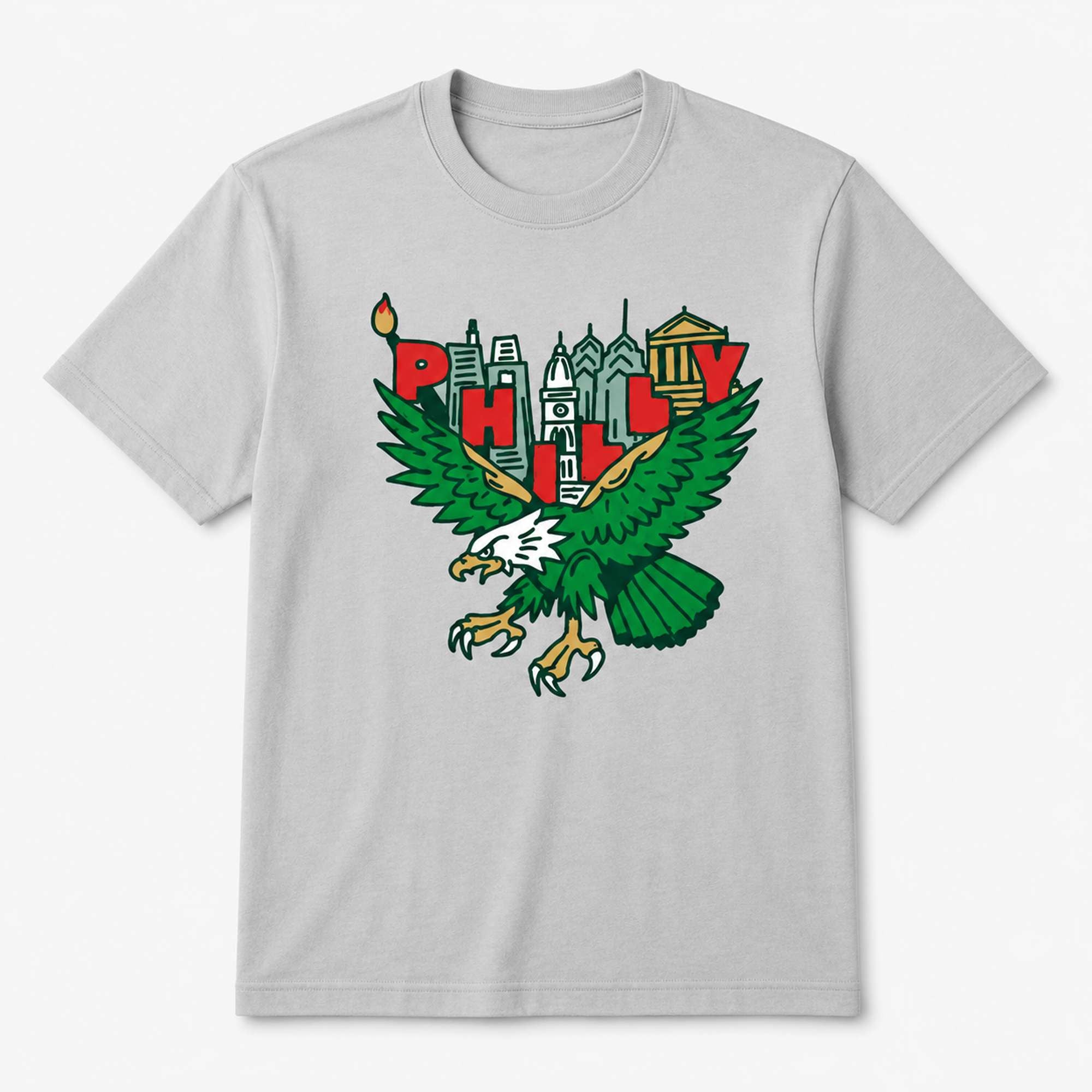 Philly Eagles City of Brotherly Love Shirt Philadelphia Eagles Merch Football Fan Gift Ideas - Merchluma
