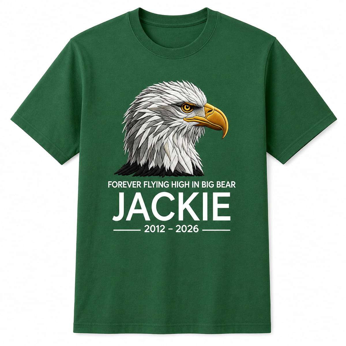 Forever Flying High In Big Bear Jackie Shirt Thank You For The Memories Jackie Merch Him Gift - Merchluma