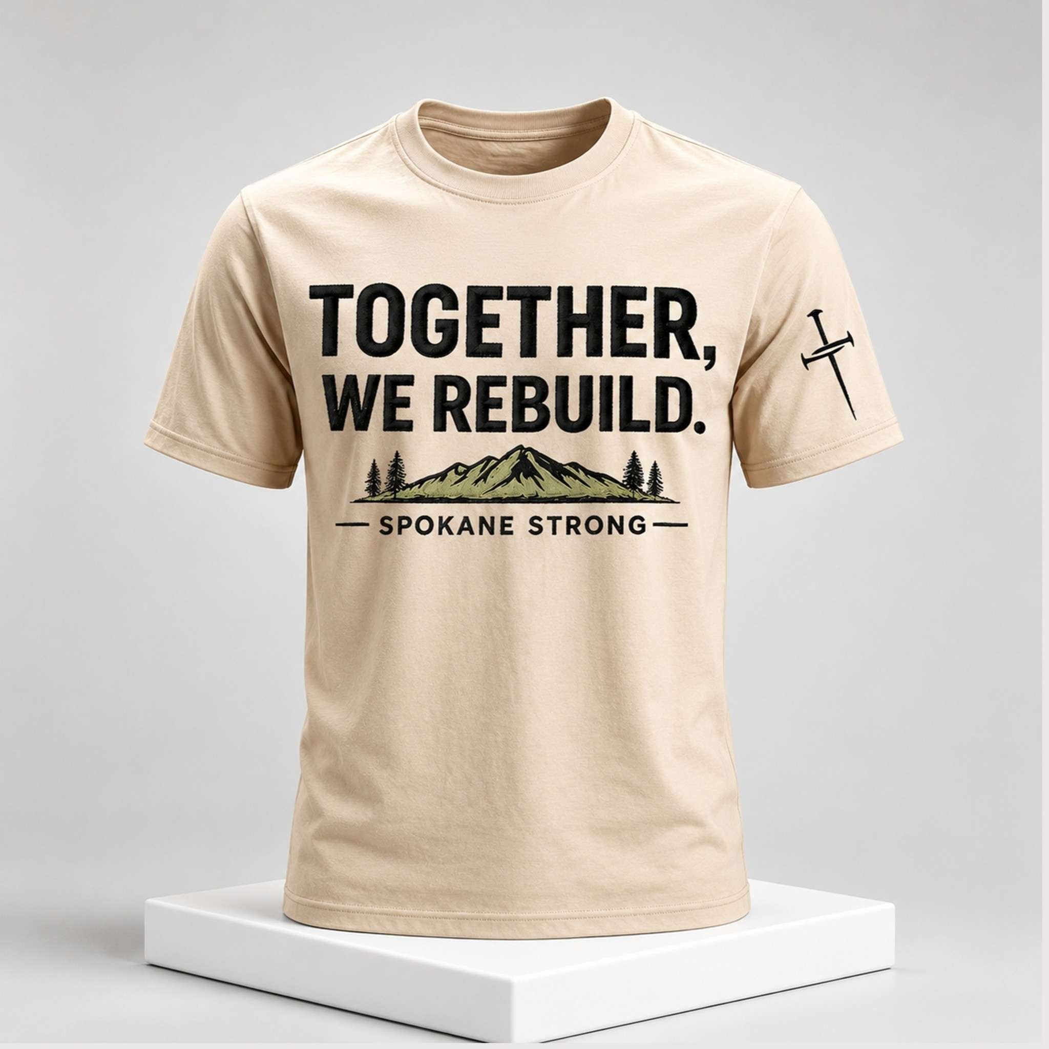 Together We Rebuild Spokane Strong Jackie Eagle 2026 Shirt RIP Jackie Merch Fan Gifts - Merchluma