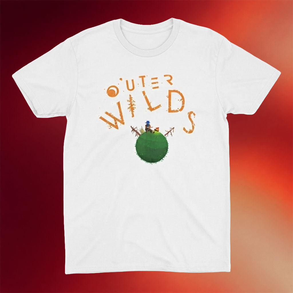 Outer Wilds Merch 2026 Timber Hearth Planet Campfire T-Shirt Gifts For The Game Lover - Merchluma